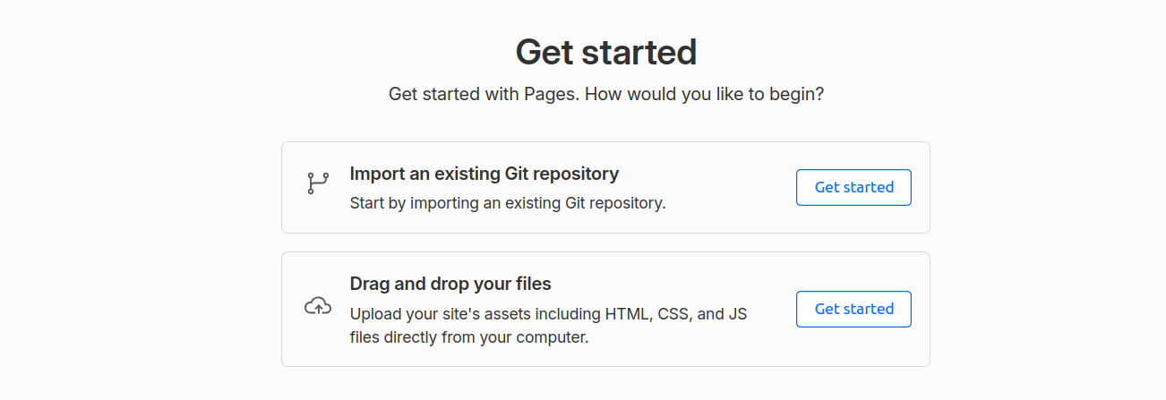 Import Git repository